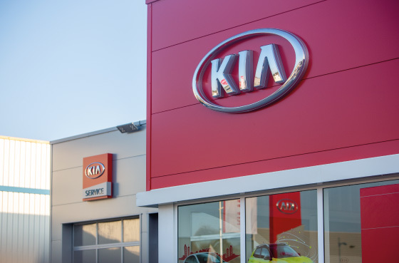 Devanture Kia
