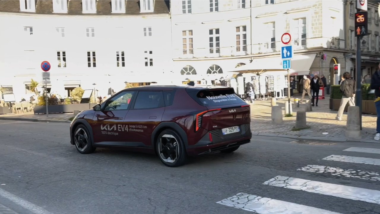 Kia EV4 Vannes centre ville voiture électrique Morbihan